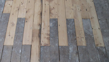 Repair of solid wood boards in London | Wood Floor Sanding London